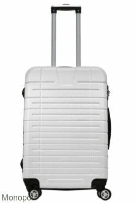 Чемодан Verona белый Maxi