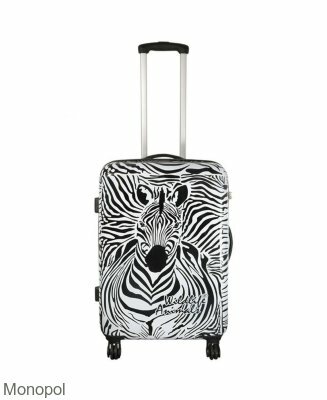Чемодан Monopol Zebra Midi