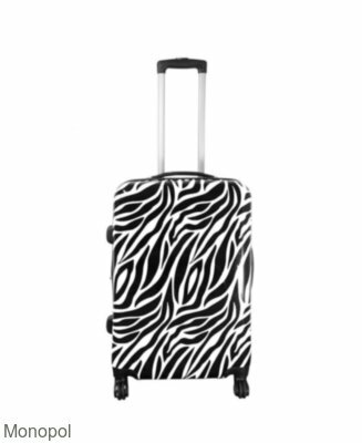 Чемодан Monopol Zebra Midi