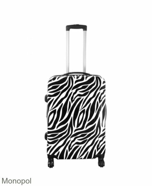 Чемодан Monopol Zebra Midi