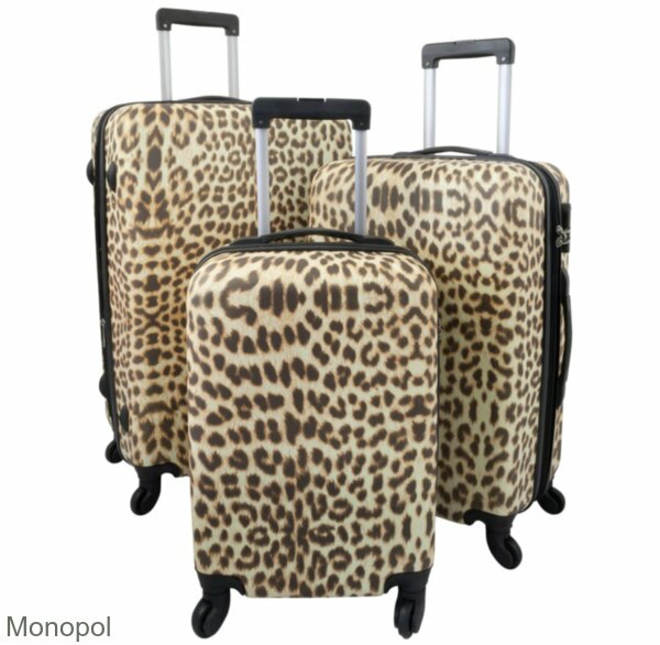 Набор чемоданов Monopol Leopard (3 шт)