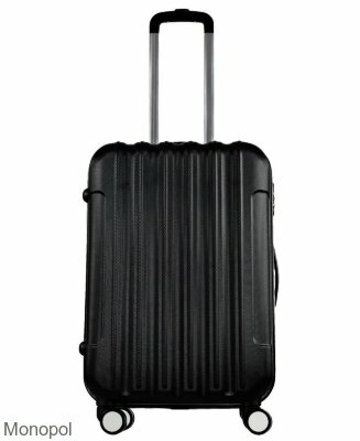 Чемодан Monopol Vigo чёрный Midi