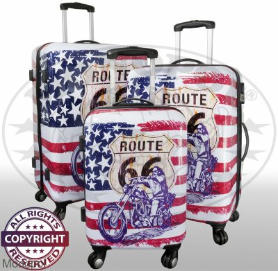Набор чемоданов Route 66 (3 шт)