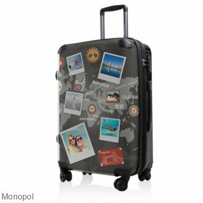 Чемодан Hauptstadtkoffer BLNBAG World Polaroid Black Средний