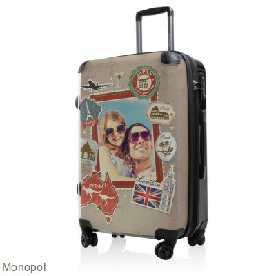 Чемодан Hauptstadtkoffer BLNBAG World Foto Braun Средний