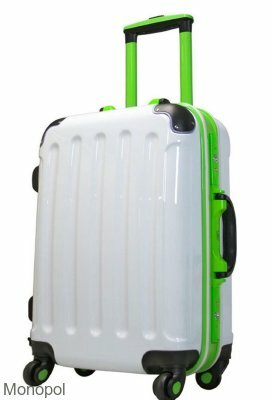 Чемодан Одесса белый Midi